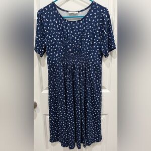 Hello Miz blue size large maternity dress